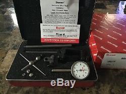 196A1Z Universal Back Plunger Dial Indicator W Accs & Case. Never Used! Starrett