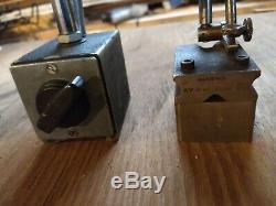 2 STARRETT 657 MAGNETIC BASE FOR DIAL INDICATOR and 2 similar items