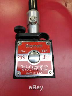 657 Magnetic Base withPost Assembly STARRETT