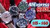 Aliexpress Haul Ultra Budget Watches 15 60 Automatic Nh35 Chronograph Divers May Part2