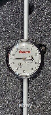 American made Starrett 25-5041J Dial Indicator, 0-5.000 Range. 001 Grad
