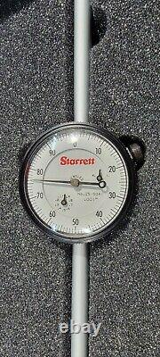 American made Starrett 25-5041J Dial Indicator, 0-5.000 Range. 001 Graduation