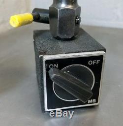 Ames 1 dial indicator Starrett Flex-O-Post magnetic base