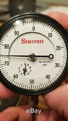 BRAND NEW Starrett dial indicator with mag base