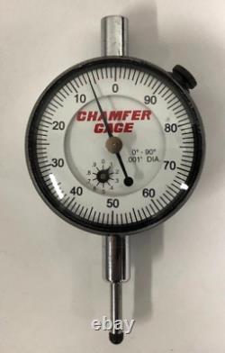 Barcor Dial Indicator for use with Internal Dial Chamfer Gage, 0-1, 1-2 & 2-3