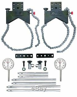 Brand New Starrett S668CZ Shaft Alignment Clamp Set With Fitted Case