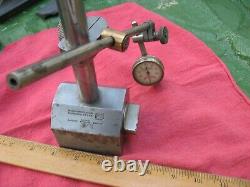 Brown and Sharpe Magnetic Stand (Heavy Duty) Tool with Starrett Dial Indicator