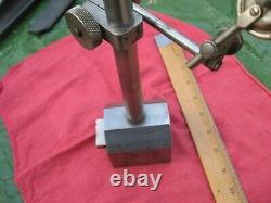 Brown and Sharpe Magnetic Stand (Heavy Duty) Tool with Starrett Dial Indicator