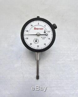 CALIBRATED Starrett 25-631 Jeweled Dial Indicator 0005 01 AGD2 Dead Nutz $185