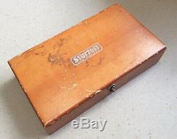 Complete And Nice Starrett No. 196 Dial Test Indicator With Box