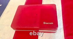 EXCELLENT TESTED Vintage Starett Universal Dial Indicator 196 Complete