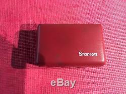 Excellent STARRETT 1 Inch Dial Depth Thread Height With 3 In V Base