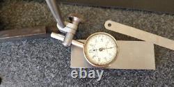Excellent Tested Starrett No. 196 /196A1Z Universal Dial Test Indicator