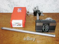 HERMANN SCHMIDT SURFACE GAGE with STARRETT. 0001 INCH DIAL INDICATOR