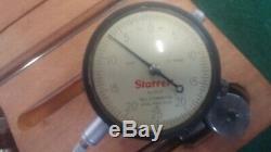 L. S. STARRETT Co. NO. 25-131 Dial Indicator & 657 Magnetic Base Boxed Set
