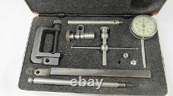 L. S. Starrett 196 Dial Test Indicator Set withCase and box