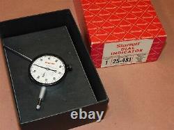 L S Starrett 25-481 Dial Indicator Side Lever New Box Machinist Inspection Tool
