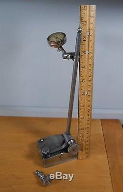 L. S. Starrett Machinist Inspection Stand with No. 196 Dial Indicator, 1-1099