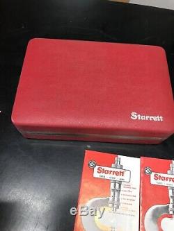 L. S. Starrett No. 196 Dial Test Indicator Set LS 196A1Z Universal Back Plunger