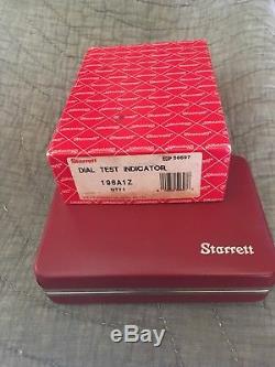 L. S. Starrett No. 196 Dial Test Indicator Universal Plunger Button Back 196A1Z