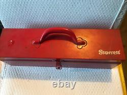 L. S. Starrett No. 659 Large Magnetic Base Indicator Holder In Original Metal Box