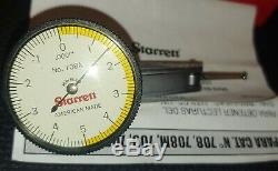L. S. Starrett No. 708A Dial Test Indicator Machinist Tool (No Engraving)