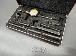 L. S. Starrett No. 711 Last Word Dial Test Kit With Orig Case Vgc USA