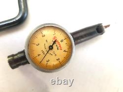 L. S. Starrett No. 711-T1 Last Word Universal Dial Test Indicator. 0001 withCase