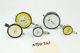 LOT OF 5pc DIAL INDICATOR MITUTOYO Starrett Federal Dorsey Nice Working Lot