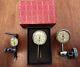 LOT of 3 STARRETT Dial Indicator (2) No. 196 (one in box) & vintage 711-f