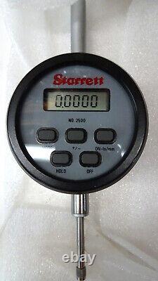 LS Starrett 1 travel Electronic Indicator 2500-5