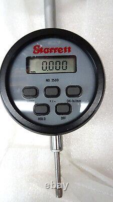 LS Starrett 1 travel Electronic Indicator 2500-5