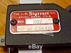 LS Starrett 1102 Dial Indicator Diameter ID/OD Gage. Excellent condition
