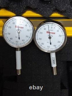 Lot Of 2 Starrett Back Plunger Dials 196 (used)