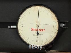 Lot of 3 Starrett Dial Indicator (656-134) (656-128) & Boxes Nice Used Condition
