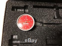 MACHINIST TOOL LATHE MILL Machinist Starrett Red Face Dial Indicator 708 A ShE