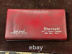 MACHINIST TpCb TOOLS LATHE MILL Starrett Last Word Dial Indicator Gage