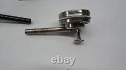 Mitutoyo 1157 & Starrett 196 Back Plunger Indicators in. 001 Graduations