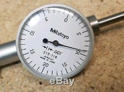 Mitutoyo Starrett precision tool kit 1 micrometer, indicator, dial caliper