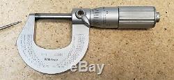 Mitutoyo precision tool kit 1 micrometer, depth mic, dial caliper, 6 scale