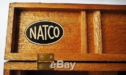 NATCO Heavy Duty Dial Indicator #2 Morse Taper STARRETT Model 196 Plunger USA