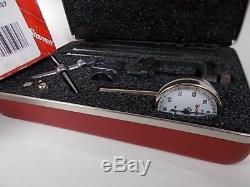 NEW / UNUSED Starrett Dial Test Indicator Set 196A1Z in hard case Complete set