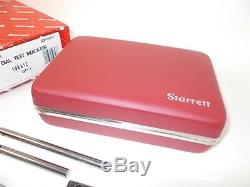 NEW / UNUSED Starrett Dial Test Indicator Set 196A1Z in hard case Complete set