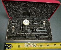 NICE & USA Made! Starrett No. 711 Last Word Dial Indicator & Attachments LCSZ