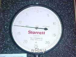 NOS In Box Starrett No 656-131J 3 1/2 Dial Indicator. 125 Range. 0005 Grad