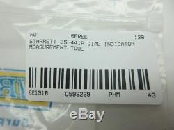 New Starrett 25-441p Dial Indicator D599239