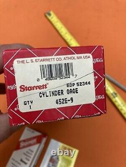 Nice STARRETT No. 452E Cylinder Gage Dial Indicator Measuring Machinist Tool