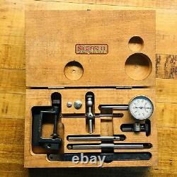 OLD ANTIQUE STARRETT UNIVERSAL DIAL TEST INDICATOR SET No. 196 MADE IN USA