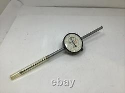 Older Starrett No. 655-3041 Long Dial Indicator Machinist Tool Gauge Gage