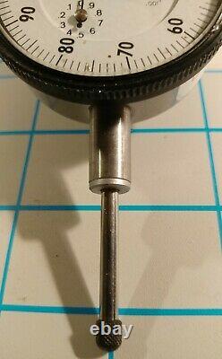 STARRETT 0 1 DIAL INDICATOR (MECH) MFR. # 25-411 JWithSLC CONTINUOUS READING